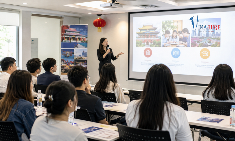 học bổng tiếng Trung không cần HSK