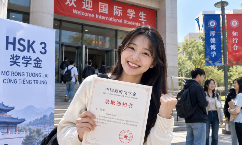 Học bổng tiếng Trung HSK 3