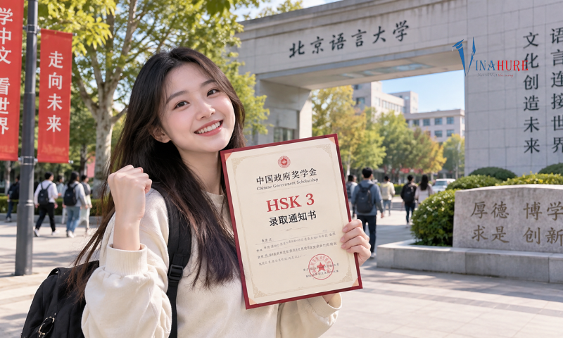 Học bổng tiếng Trung HSK 3