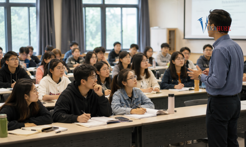 Du học Trung Quốc tiếng Anh không IELTS