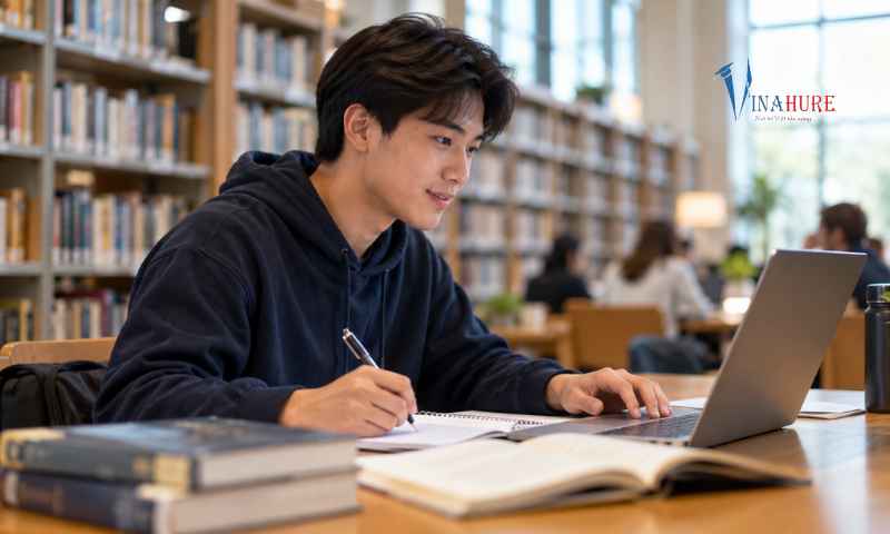 Học bổng trường không cần HSK