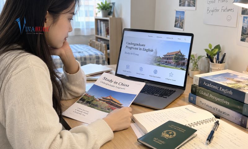Học phí hệ tiếng Anh Trung Quốc