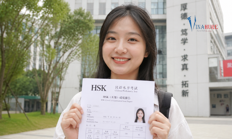 HSK xin học bổng tiếng Trung