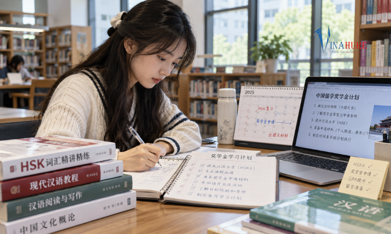 Kế hoạch học tập học bổng tiếng Trung