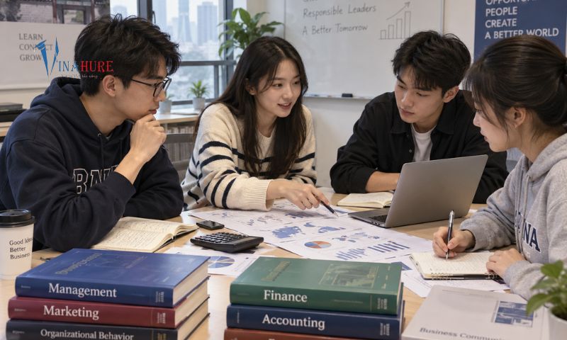 Quản trị Kinh doanh tiếng Anh Trung Quốc
