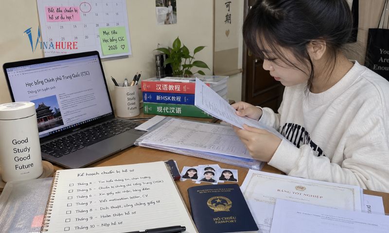 Thời gian apply học bổng tiếng Trung