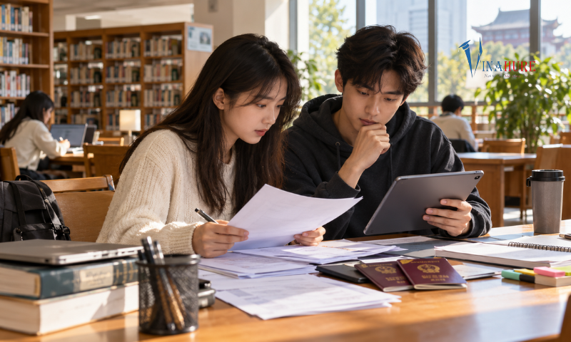 Thời gian học bổng trường
